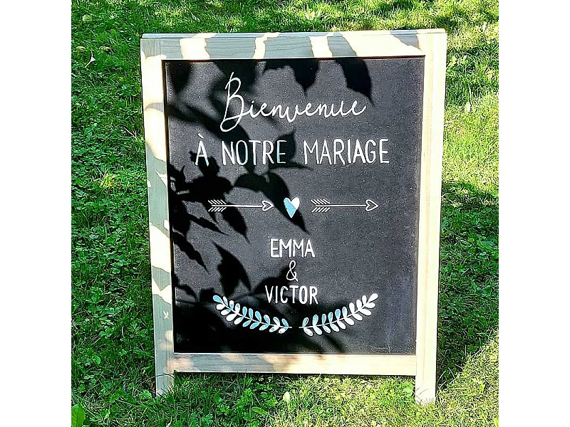 SchreibtafelSchild 75 x 60 cm