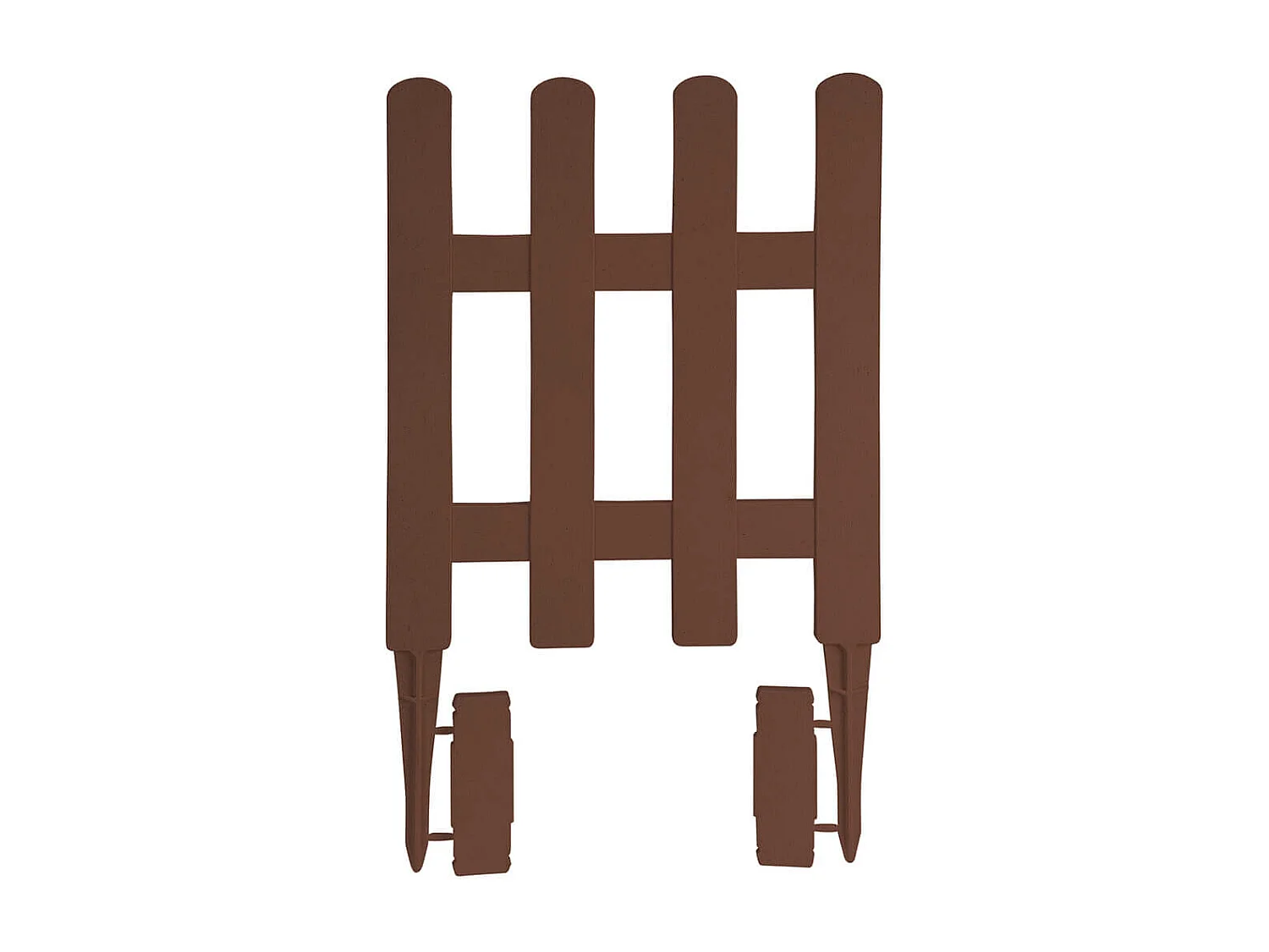 PACK 5 MINI VALLAS CLICKFENCE MARRON 40X40 CM