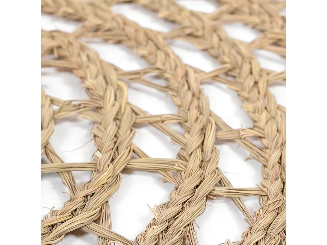 ALFOMBRA REDONDA ESPARTO TRÍPOLI 120 CM D&L