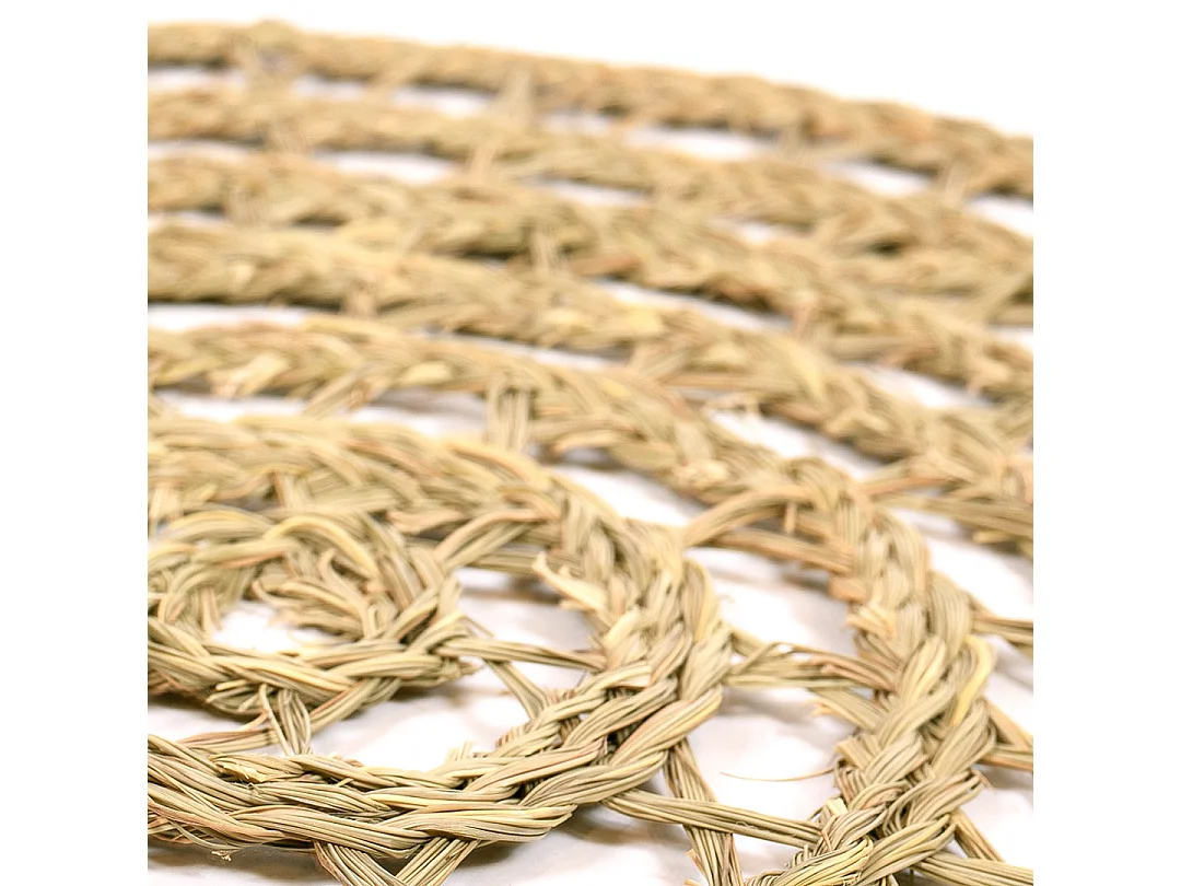 Alfombra redonda esparto trípoli 120 cm d&l 120 CM