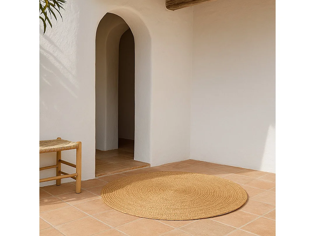 Alfombra de fibra natural bali bulrush 120 CM