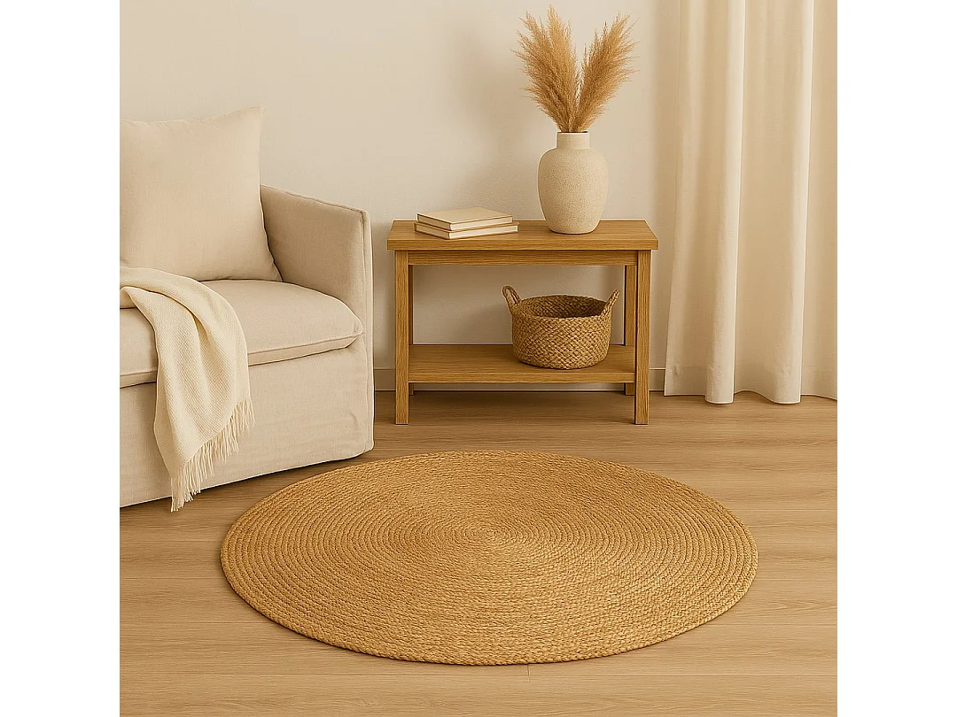 Alfombra de fibra natural bali bulrush 120 CM