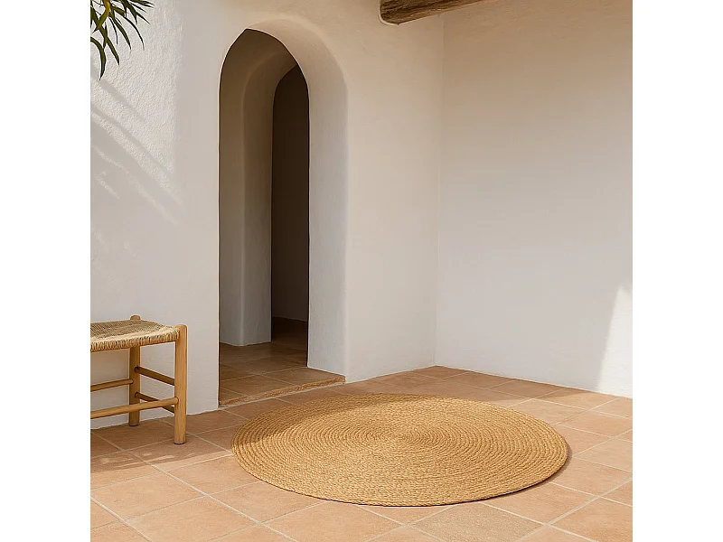 Alfombra de fibra natural bali bulrush 120 CM