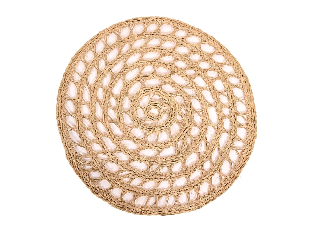 ALFOMBRA REDONDA ESPARTO TRÍPOLI 100 CM D&L