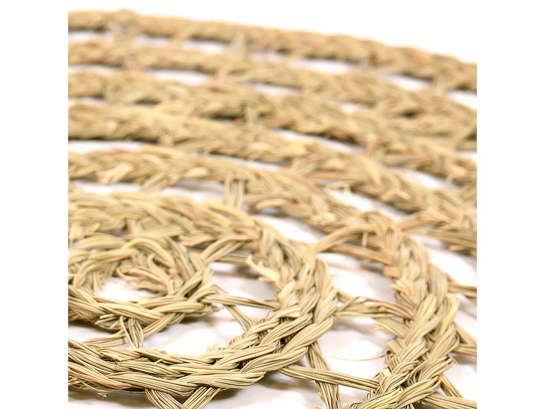 ALFOMBRA REDONDA ESPARTO TRÍPOLI 100 CM D&L