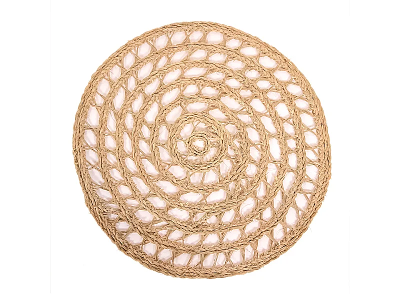 Alfombra redonda esparto trípoli 100 cm d&l 100 CM