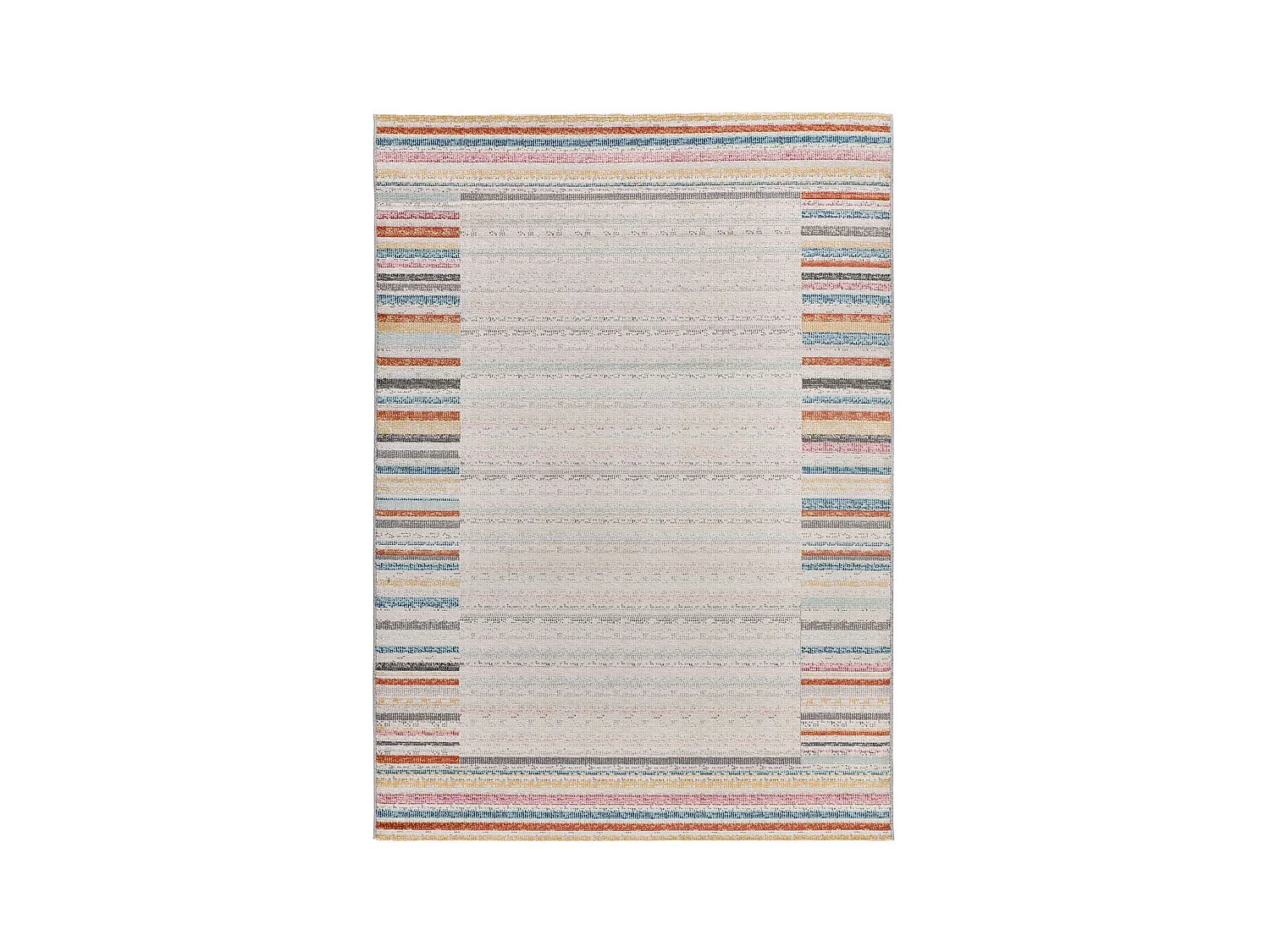 Tapis extérieur - géométrique - multicolore - 160 x 230 cm - SAMARA