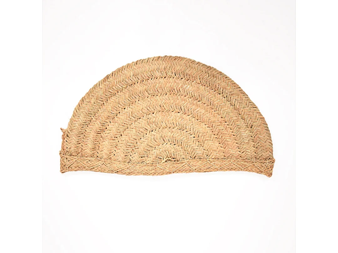 FELPUDO SEMICIRCULAR ESPARTO MARSELLA 100X50 CM D&L