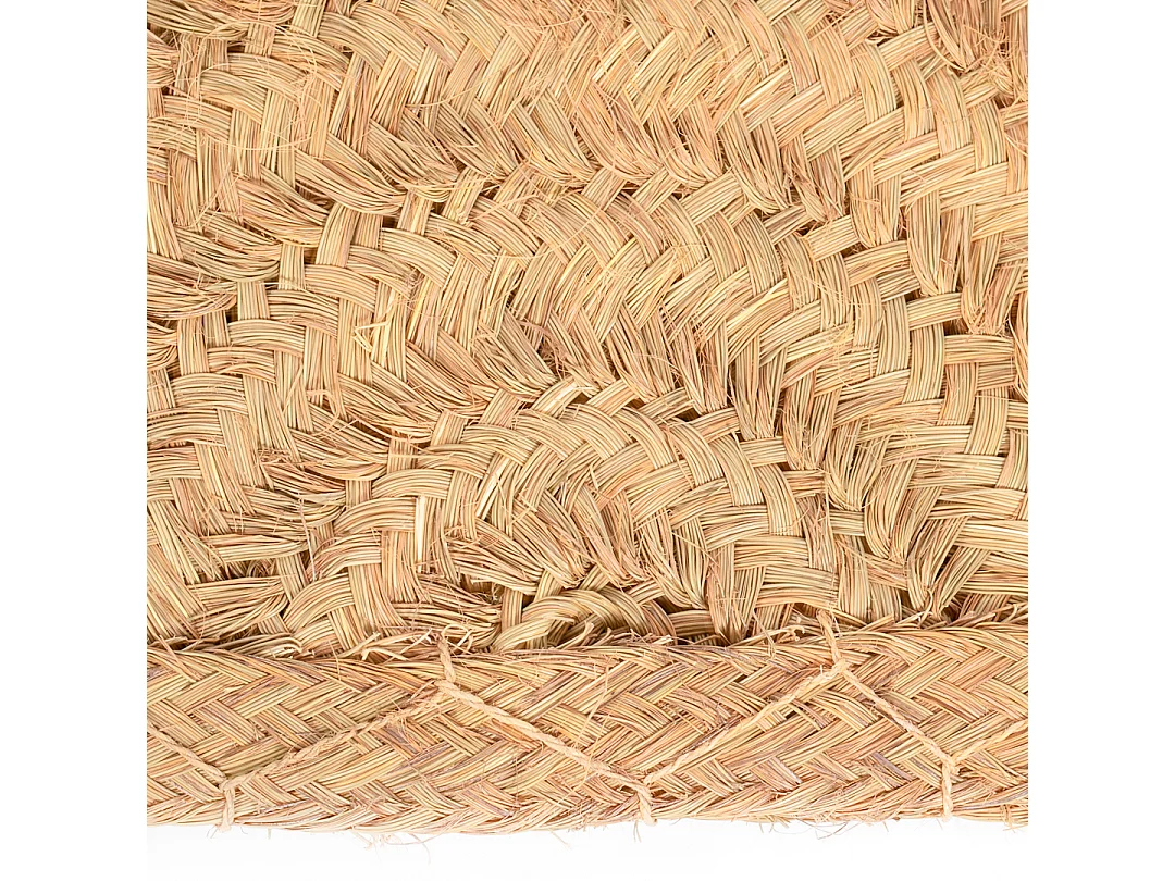 FELPUDO SEMICIRCULAR ESPARTO MARSELLA 100X50 CM D&L