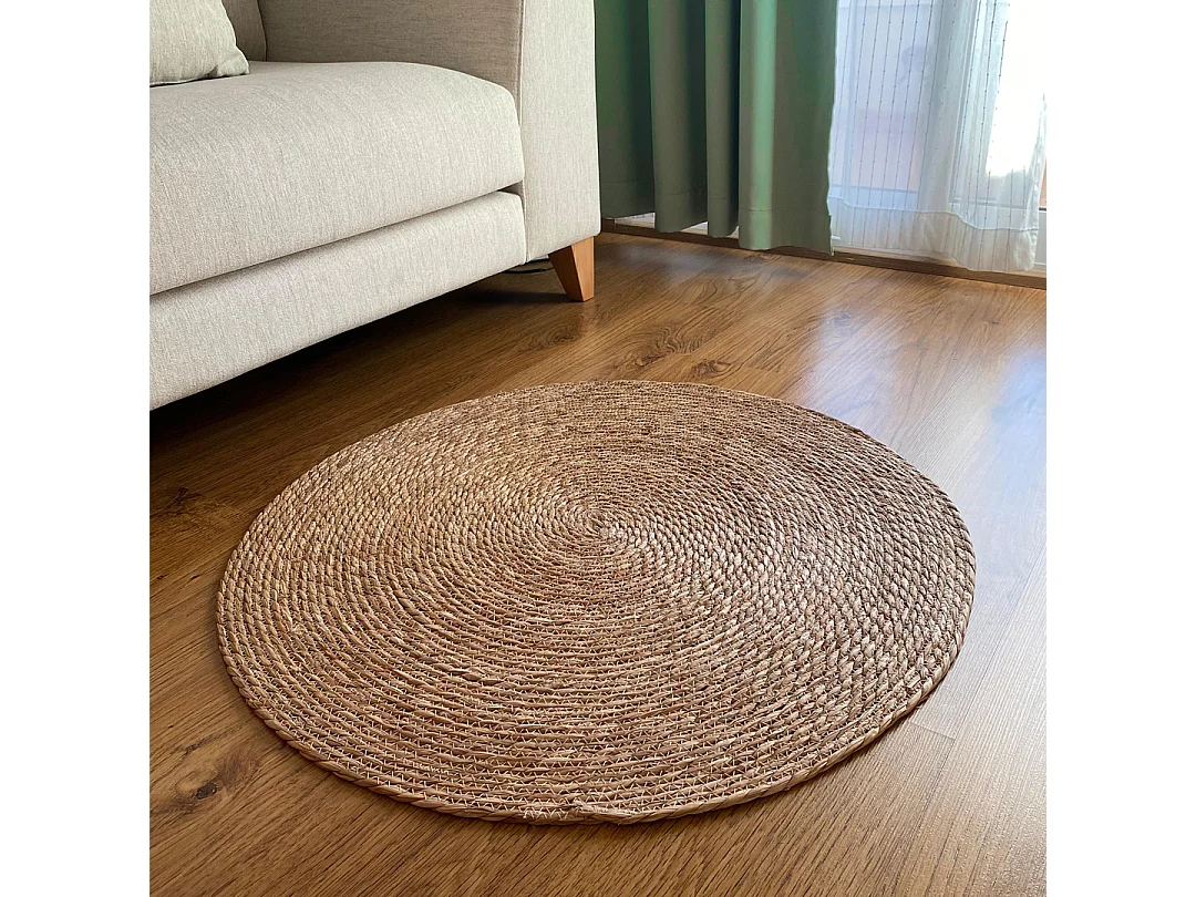 ALFOMBRA DE FIBRA NATURAL BALI BULRUSH 100 CM