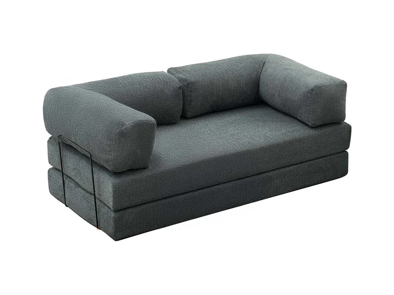 Canapé chauffeuse 3 places en chenille Comfort