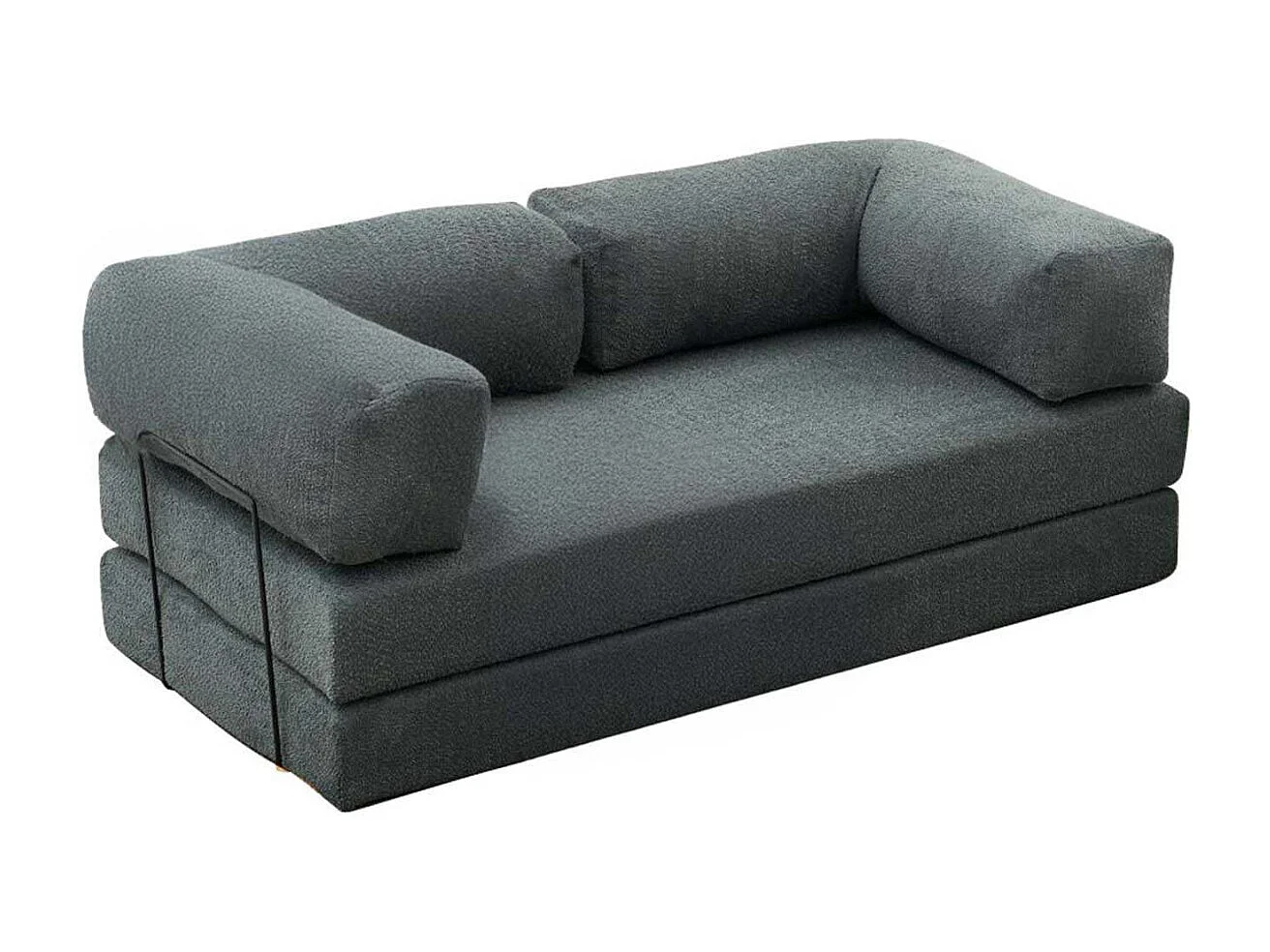 Canapé chauffeuse 3 places en chenille Comfort