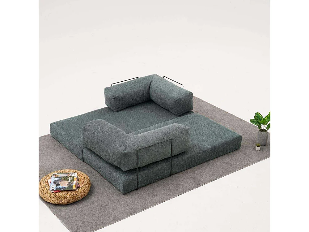 Canapé chauffeuse 3 places en chenille Comfort