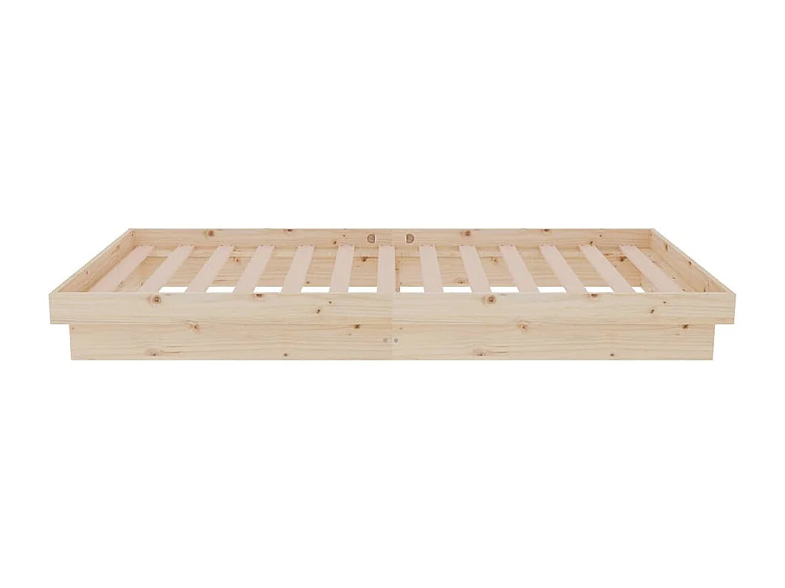 Bedframe massief hout 90x190 cm