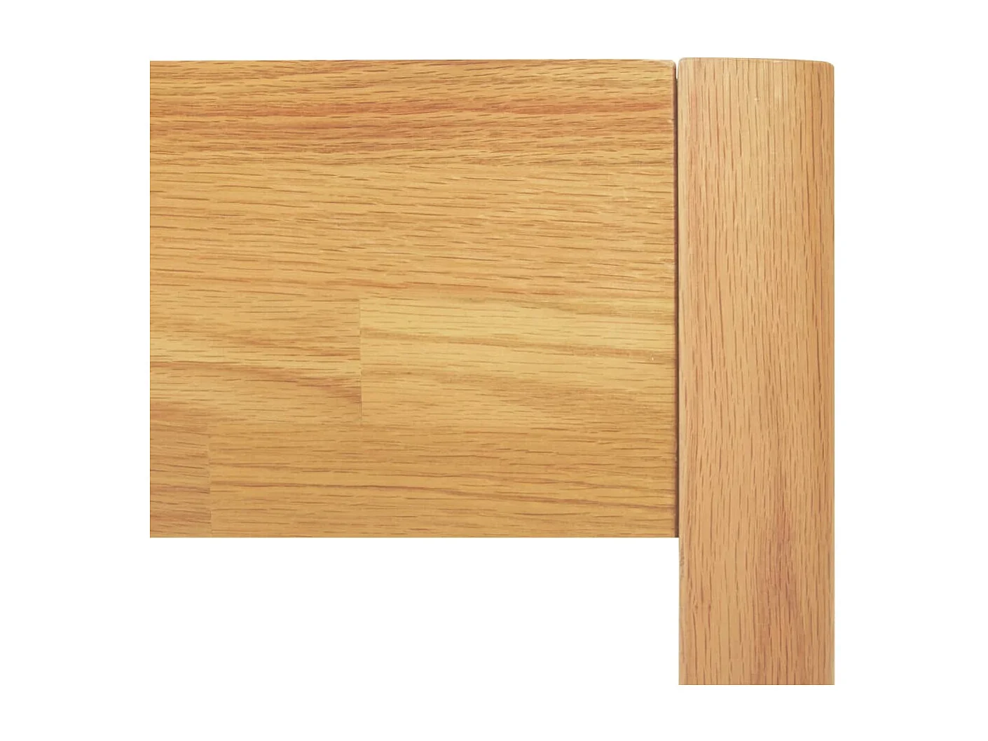 Bedframe massief eikenhout 180x200 cm