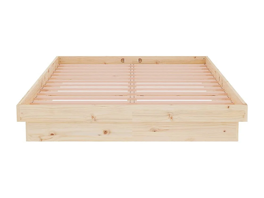 Bedframe massief hout 120x190 cm