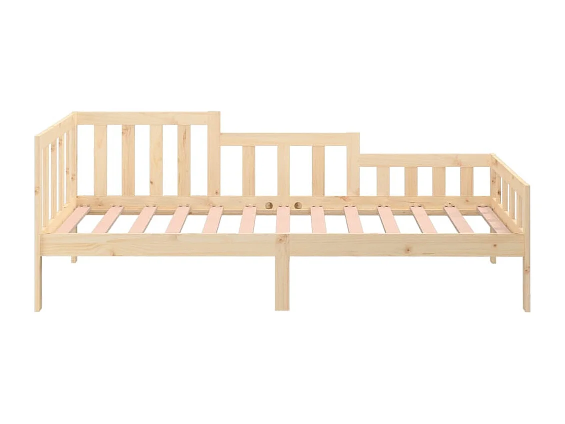 Lit de jour 80x200 cm Bois de pin massif