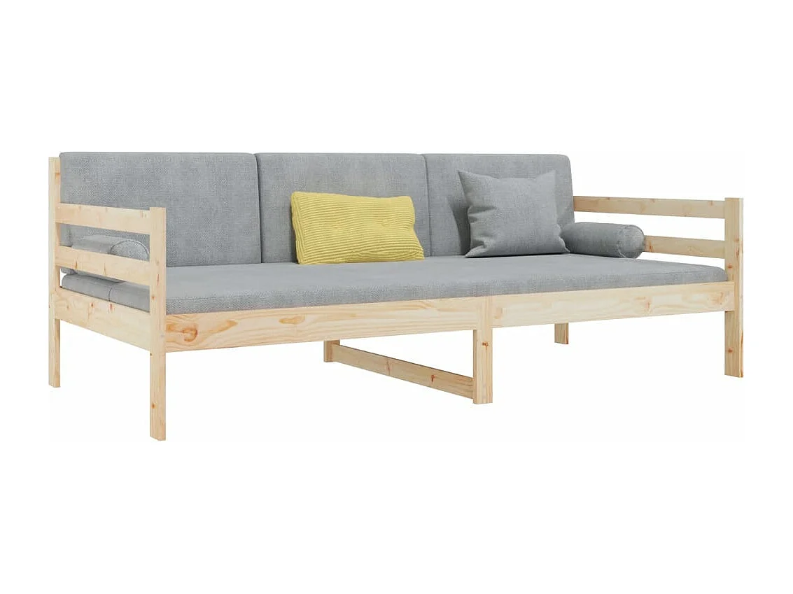 Lit de jour 90x190 cm Bois de pin massif