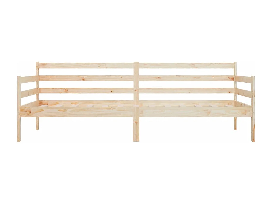 Lit de jour 90x190 cm Bois de pin massif