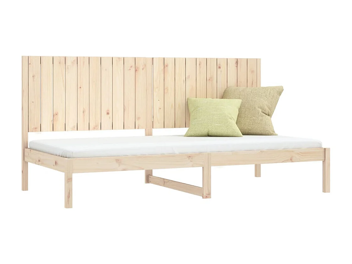 Lit de jour 90x200 cm Bois de pin massif