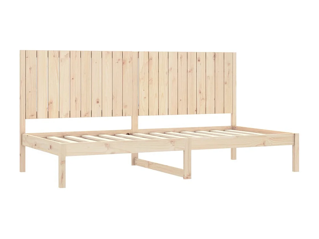 Lit de jour 90x200 cm Bois de pin massif