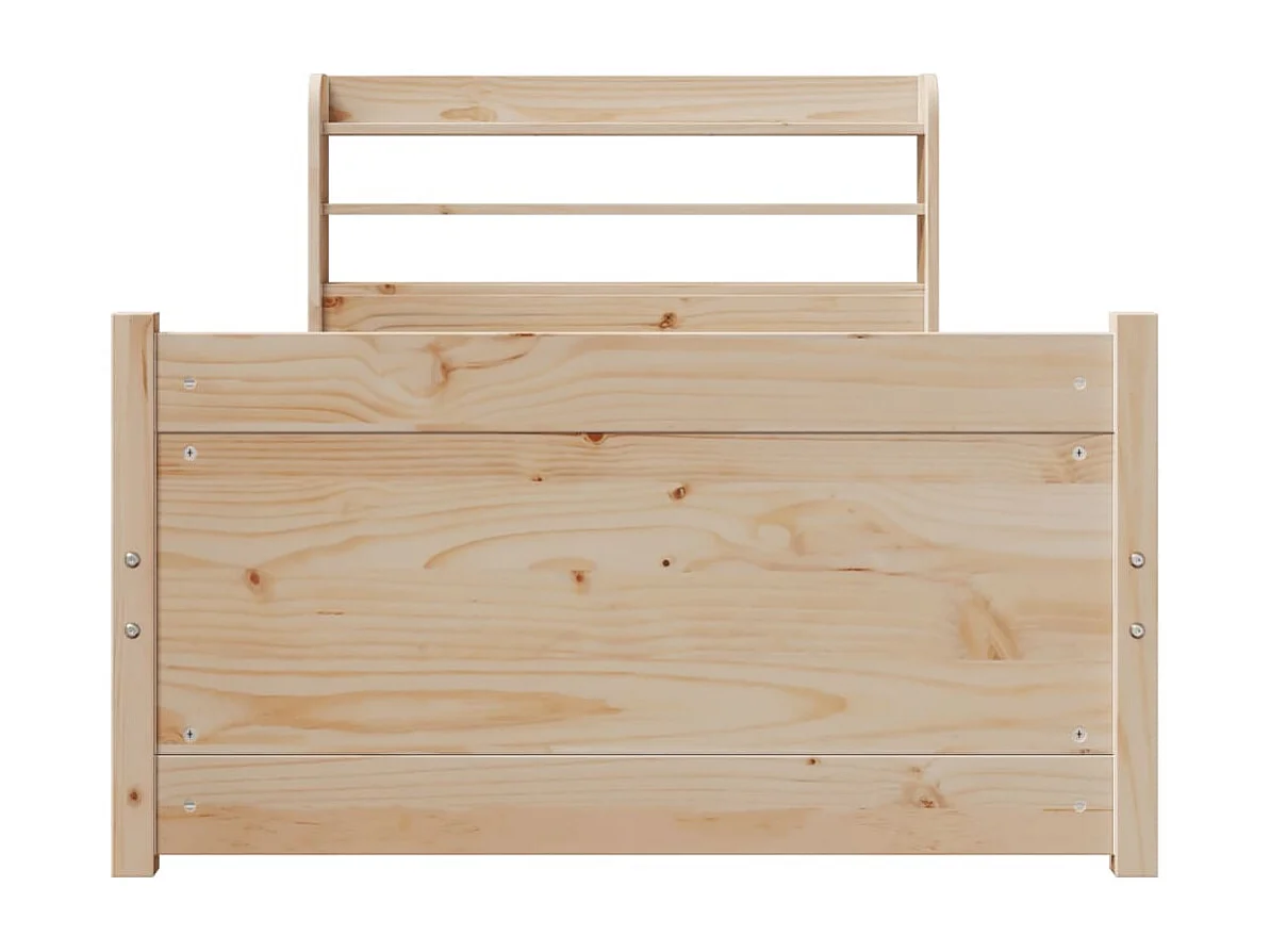 Cadre de lit avec tête de lit sans matelas 90x190 cm