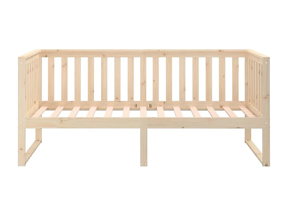 Lit de jour 90x200 cm Bois de pin massif