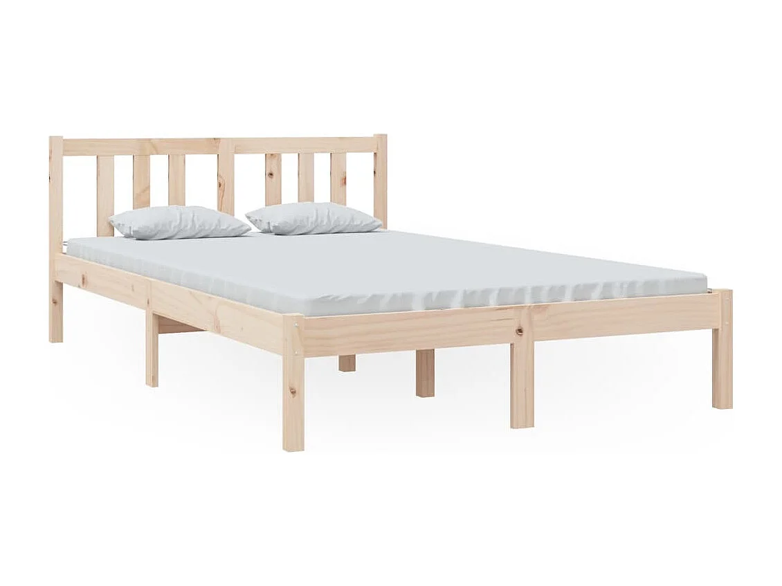 Cadre de lit Bois massif 120x200 cm