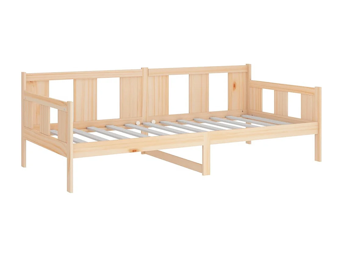 Lit de jour Bois massif de pin 80x200 cm