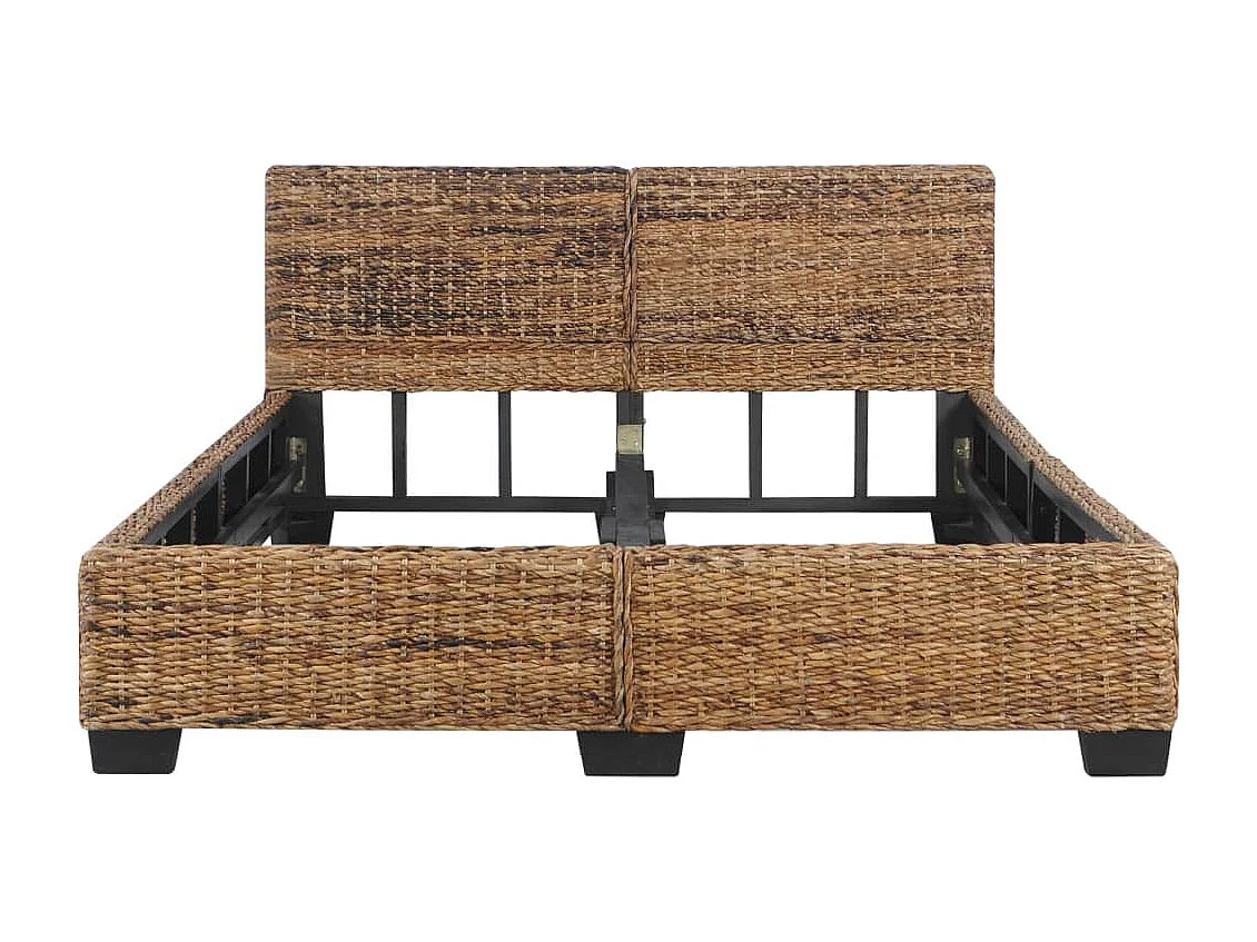 Cadre de lit Rotin naturel 140 x 200 cm