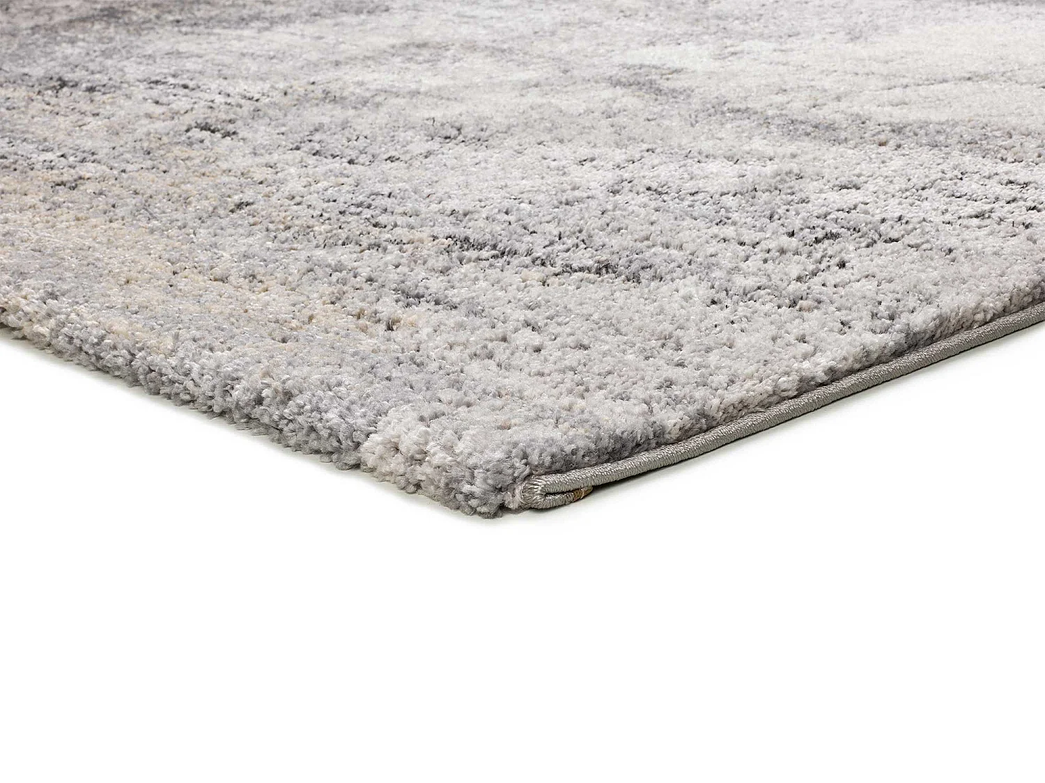 Tappeto interno - shaggy astratto - grigio - 160 x 230 cm - KIVET