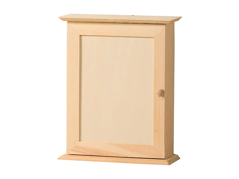 Caja de madera para llaves para decorar de 25 cm