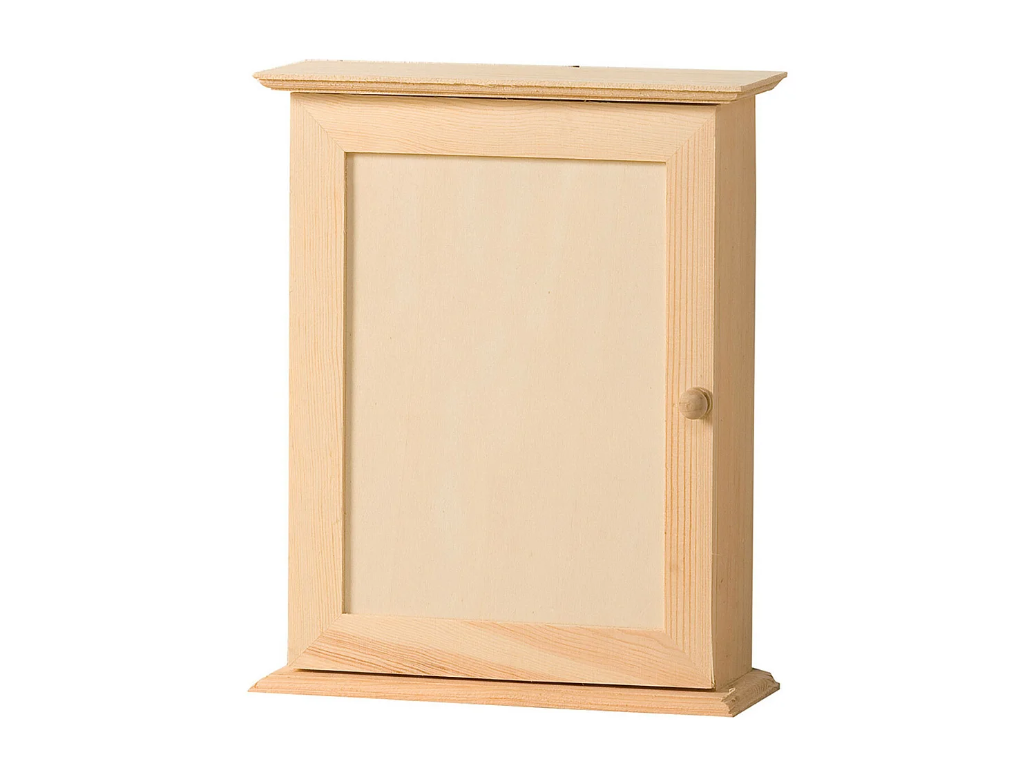 Houten sleutelkastje om te decoreren 25 cm