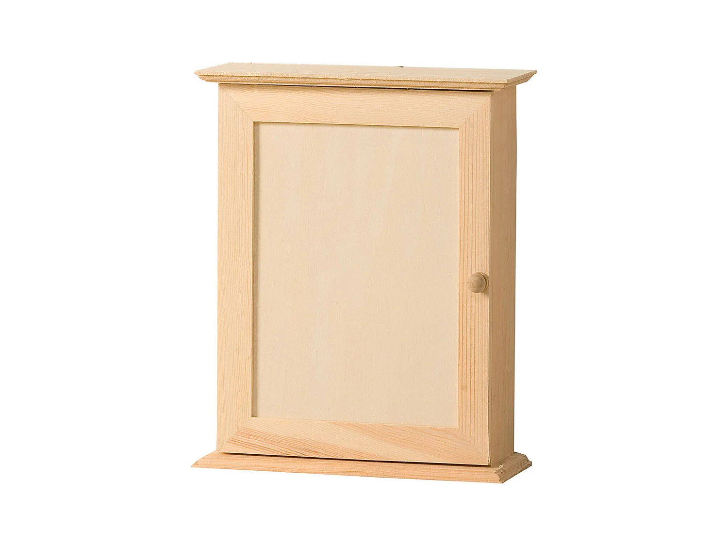 Boîte à clé en bois à décorer 25 cm