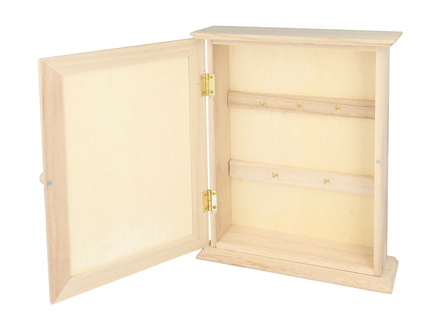 Boîte à clé en bois à décorer 25 cm