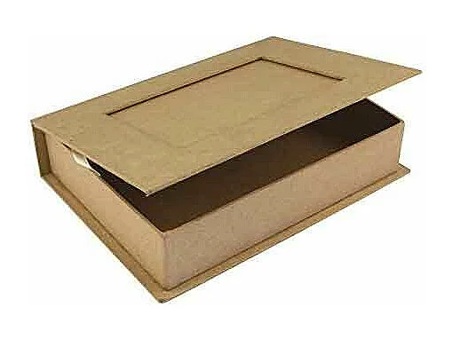 Boîte papier mâché 100% recyclé 22,8 x 16 x 5 cm
