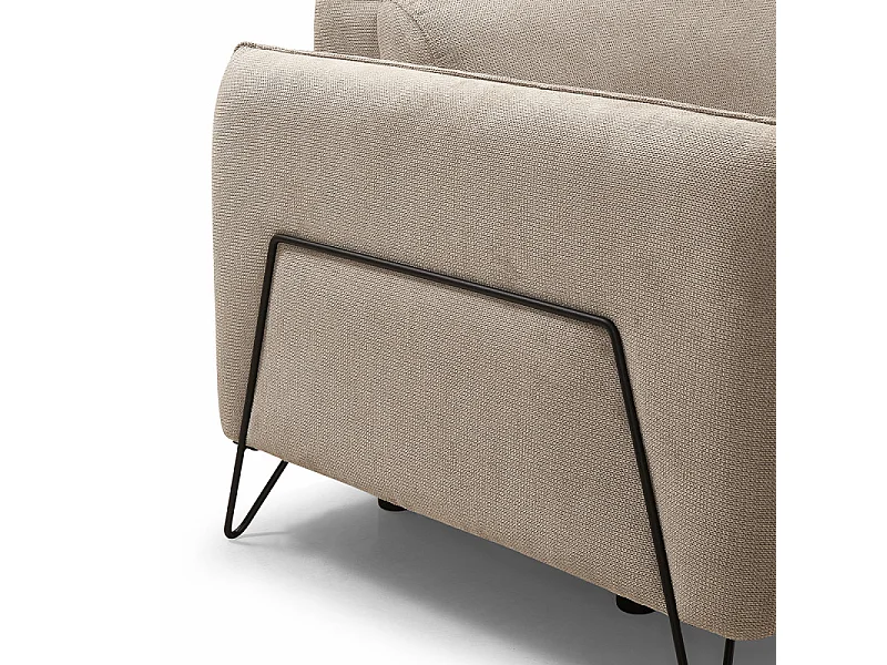 Canapé 2 places relax électrique 4311 beige