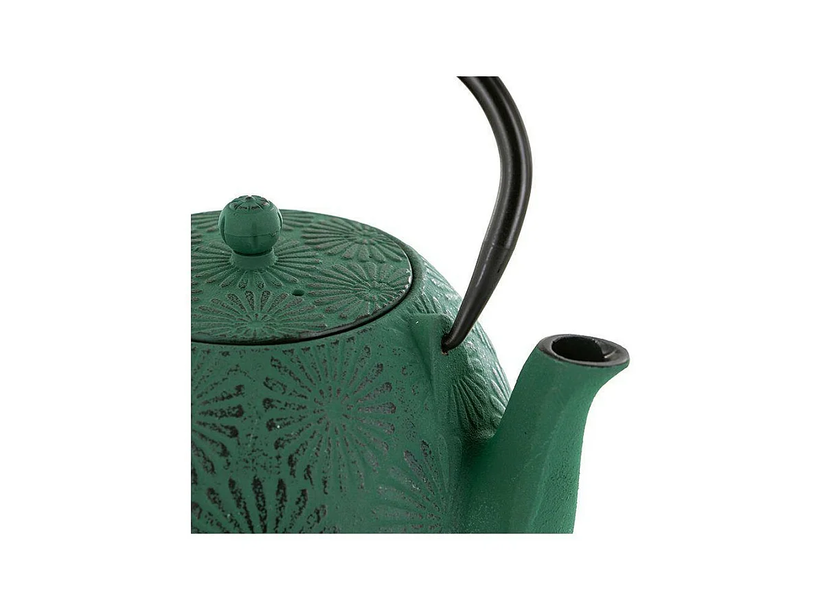 Théière en fonte Hanami vert émeraude - 1,2 L