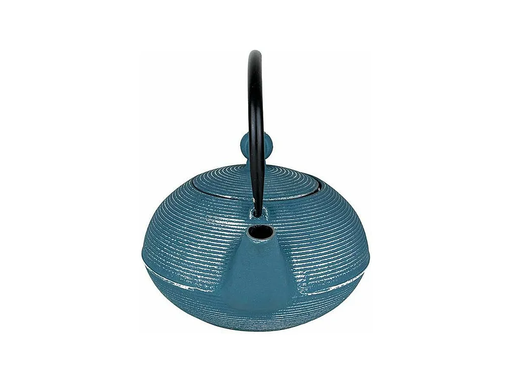 Théière en fonte Asagao bleue - 900 ml