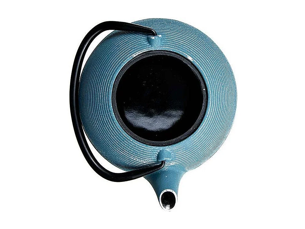 Théière en fonte Asagao bleue - 900 ml