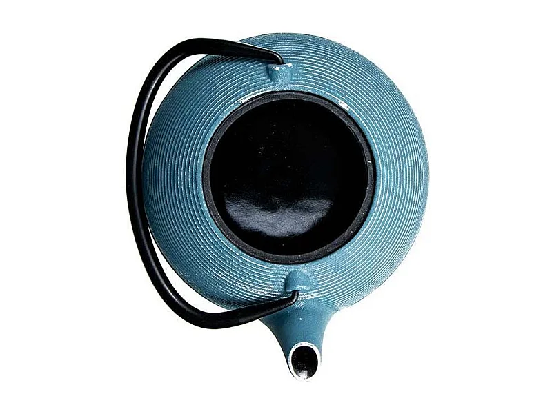 Théière en fonte Asagao bleue - 900 ml