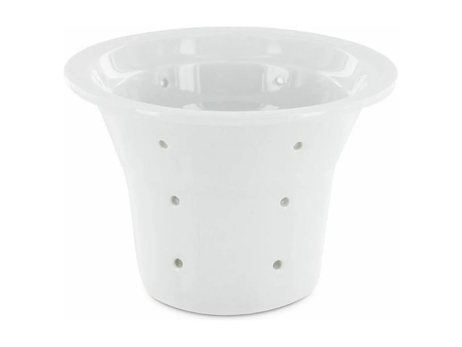 250 ml porseleinen bloementheepot + Biologische sinaasappel- en kaneelkruidenthee