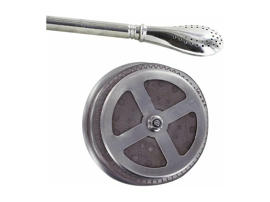 Carafe à thé glacé 1,5 litre + paille inox avec filtre