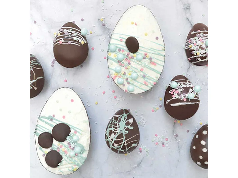 Set de preparación de huevos de chocolate