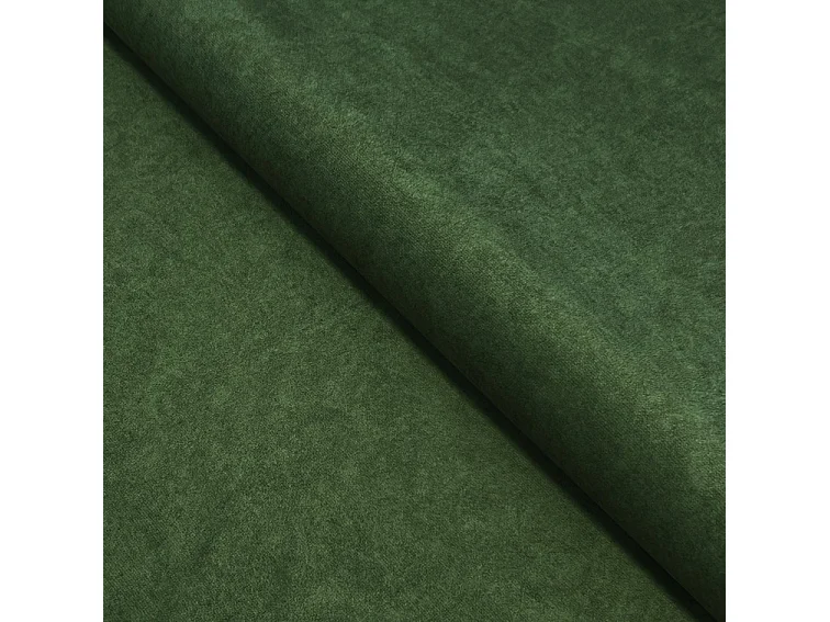 Emporius Figo Gauche Canapé d'angle en Velours, Design, Modern - Canapé d'angle 265x180 cm Vert (Whisper 11)