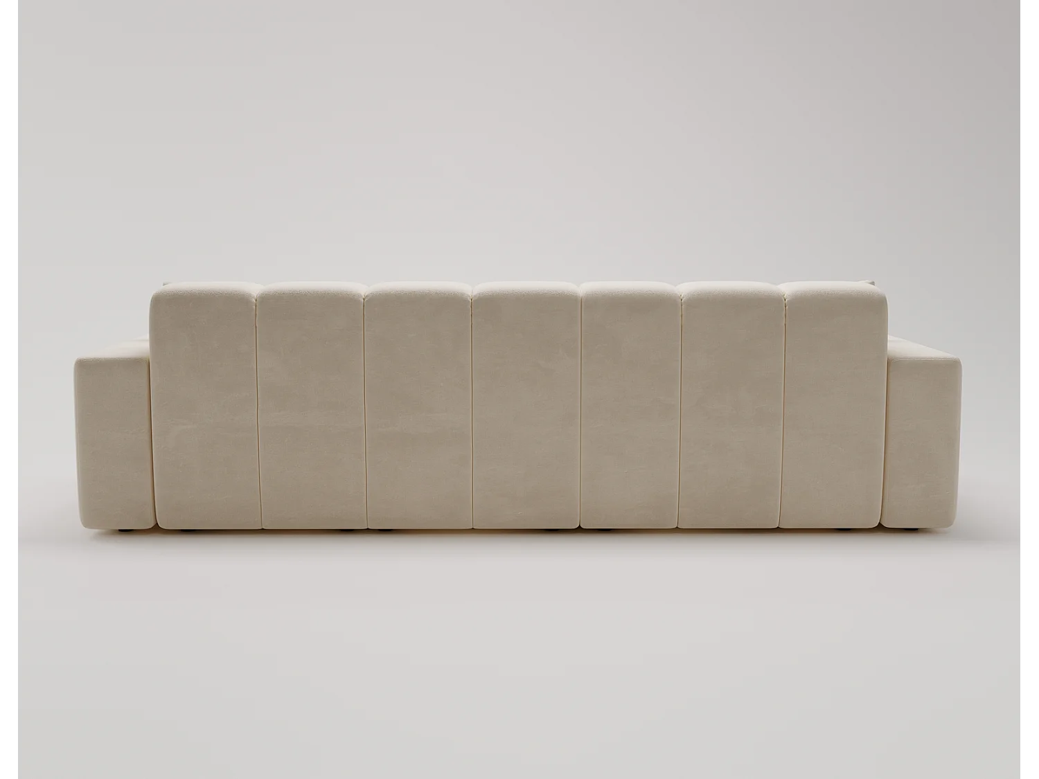 Emporius Miral links Hoekbank in L-vorm - sofa 265 cm, woonkamerbank, hoekbank beige (Komodo 11)