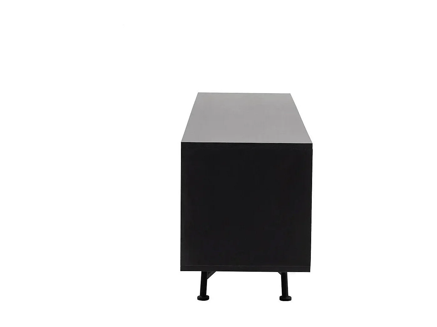 Móvel de TV – 180 cm x 55 cm x 40 cm – Preto – Aglomerado