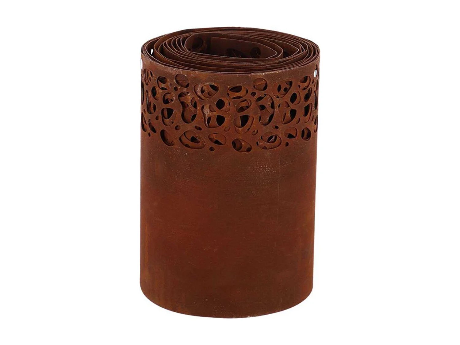 Bordure de pelouse en acier 480 x 20 cm Moucheté