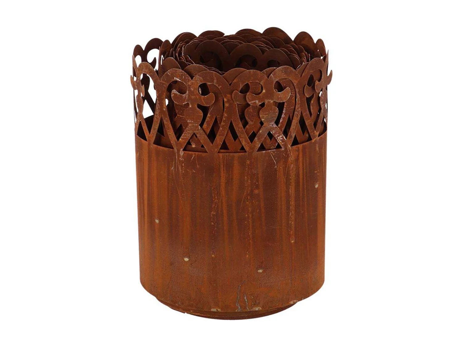 Bordure de pelouse en acier 480 x 20 cm Volute