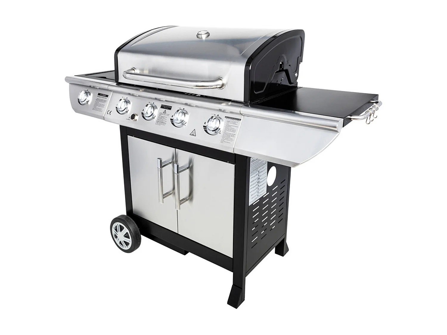 Gasbarbecue BRISBANE - 4 branders 14kW + kookplaat